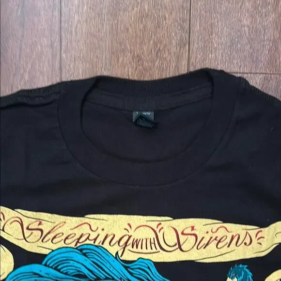 Sleeping With Sirens Black Graphic Tee, Size XL, NWOT - Picture 2 of 8